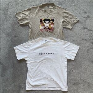 UNIQLO demon slayer kimetsu no yaiba shirt set of 2